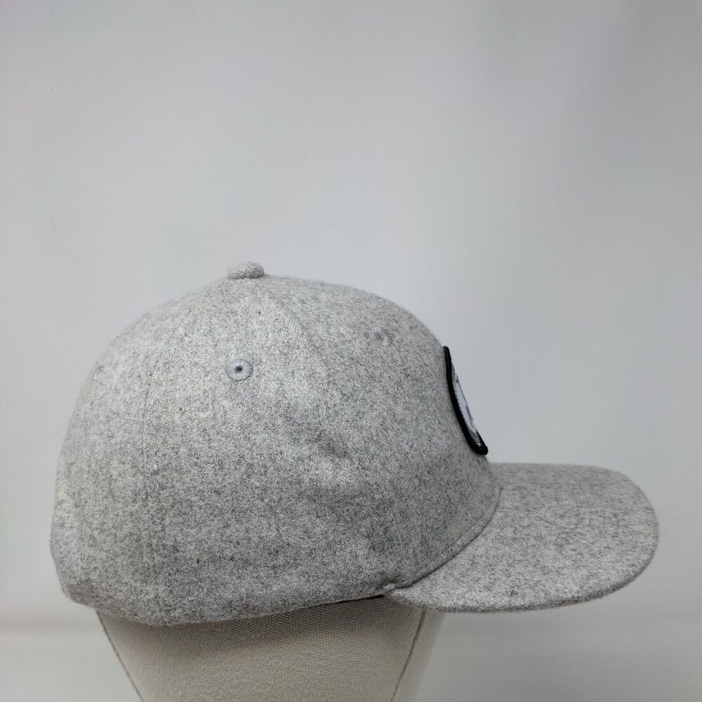 Tyke & Co Patch Snapback Hat Gray Toddler Adjustable Vent Holes View 4